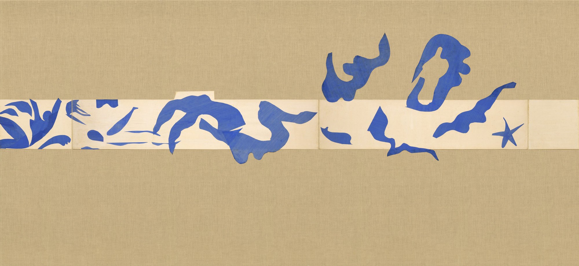 Henri Matisse. The Swimming Pool, Maquette for ceramic (realized 1999 and 2005). Nice-Cimiez, Hôtel Régina, late summer 1952