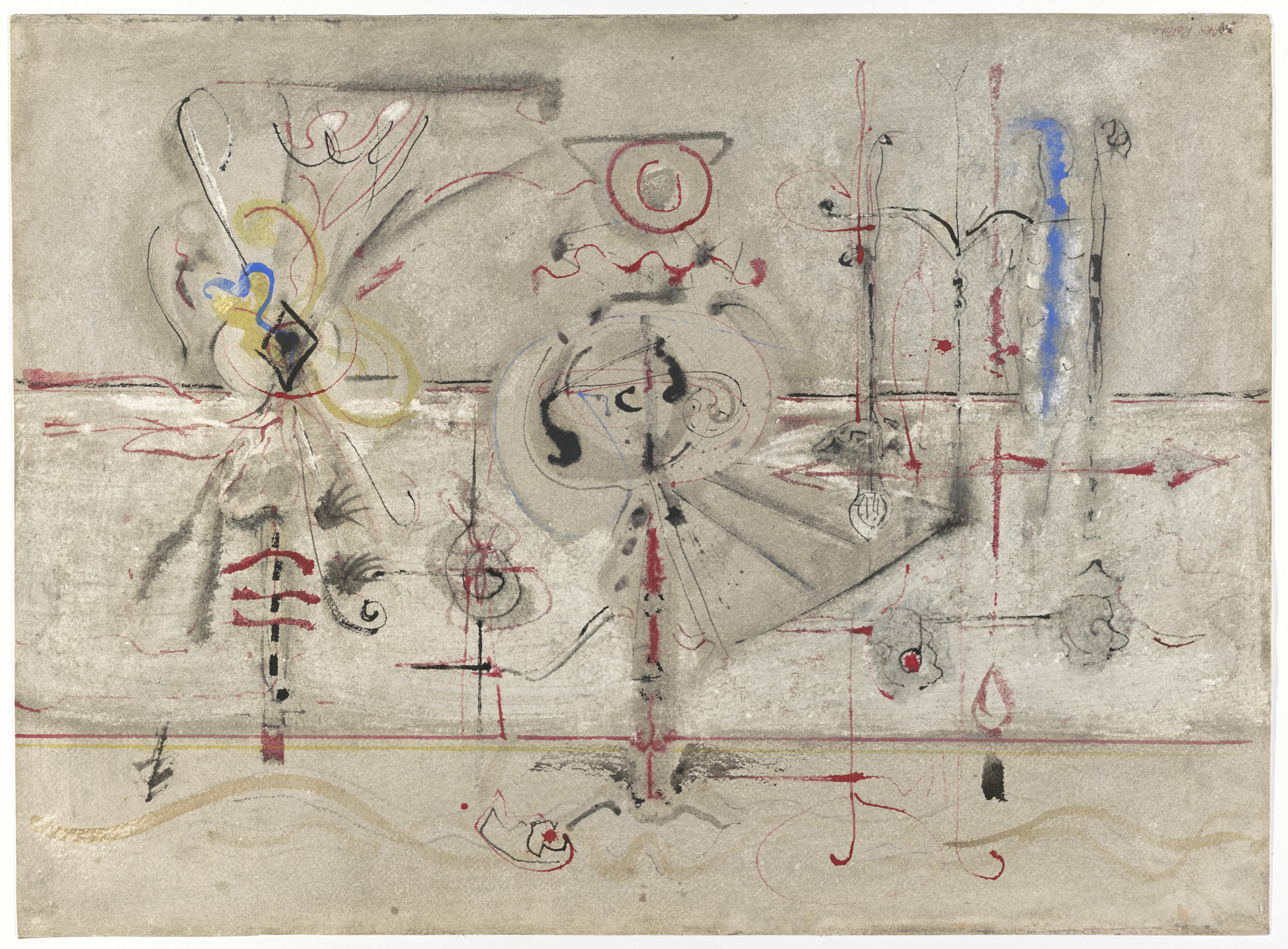 Mark Rothko. Archaic Idol. 1945