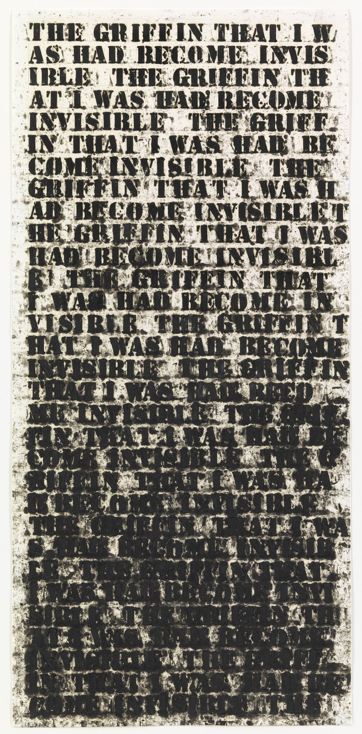 Glenn Ligon. Study for Black Like Me #2. 1992