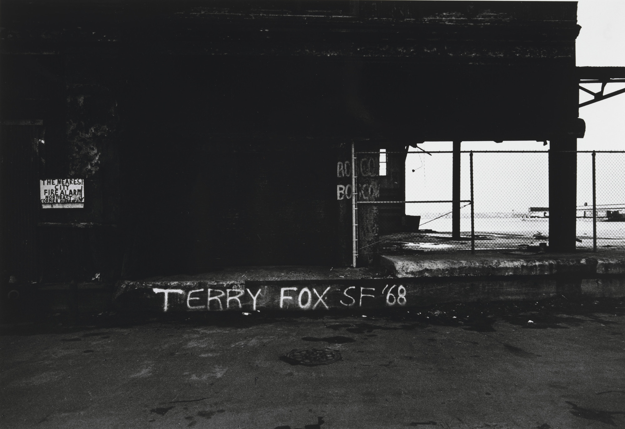 Terry Fox, Harry Shunk, János Kender. Untitled. 1971