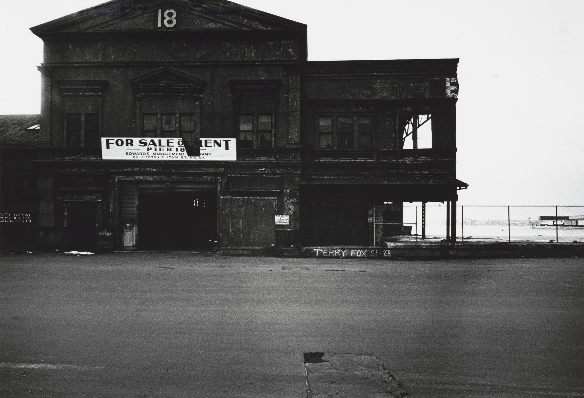 Terry Fox, Harry Shunk, János Kender. Untitled. 1971