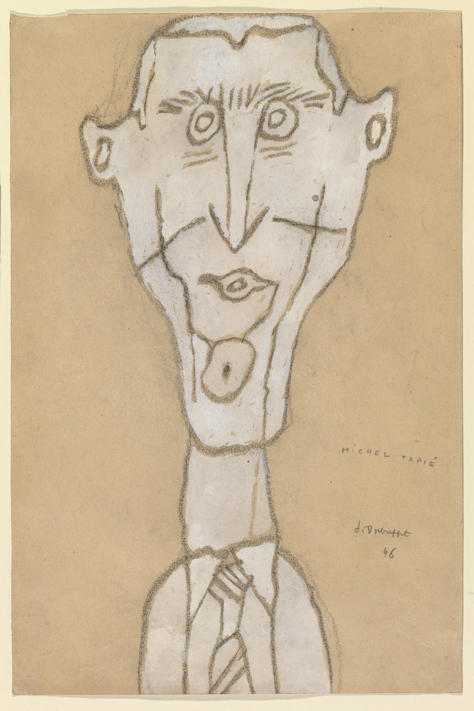 Jean Dubuffet. Michel Tapié. 1946