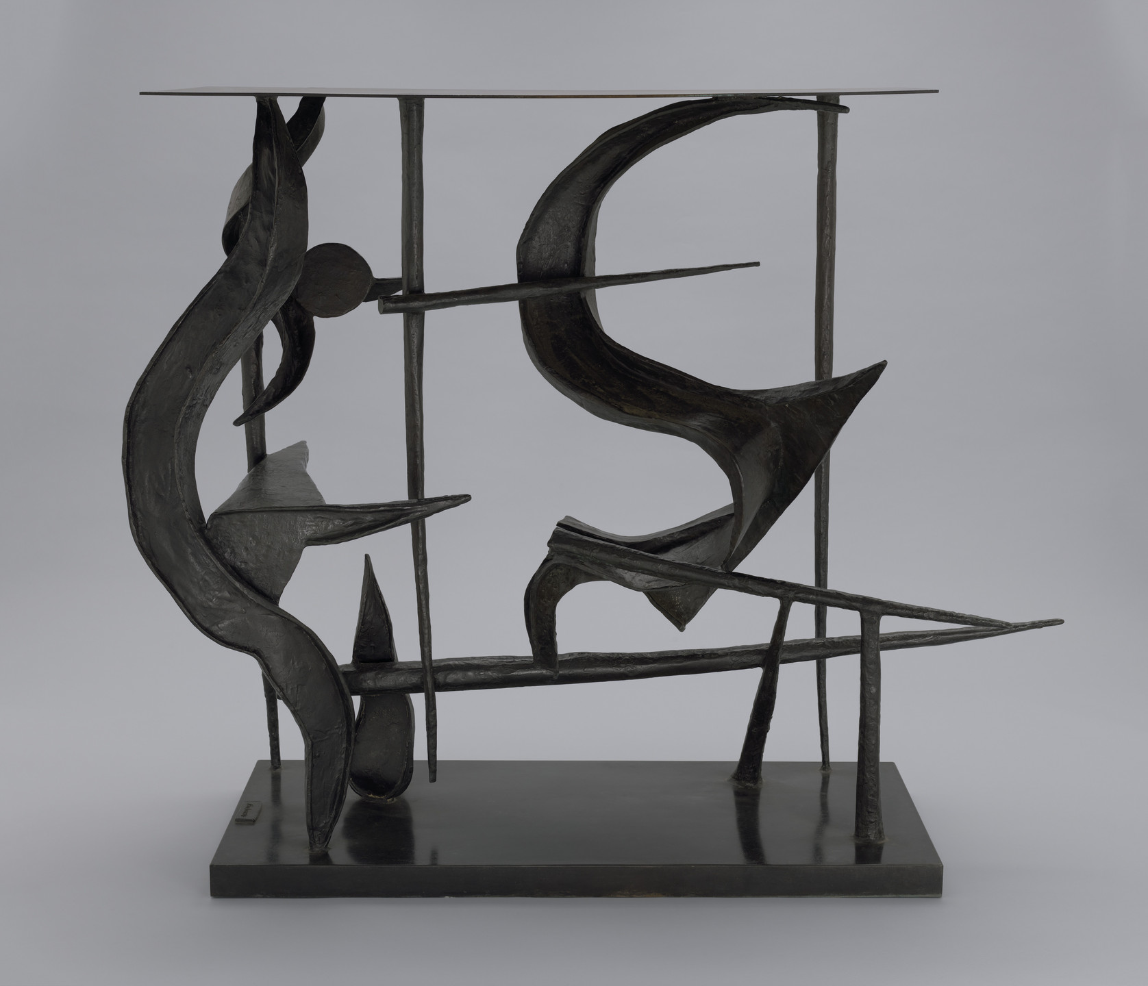 Herbert Ferber. Roof Sculpture with S Curve, II. 1954 (cast 1969)