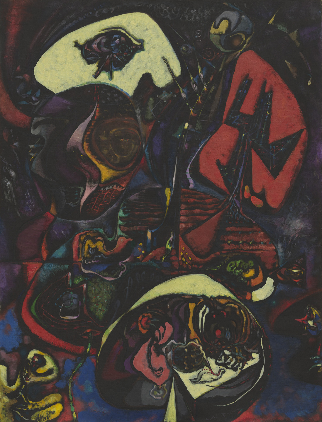 André Masson. Meditation of the Painter. 1943