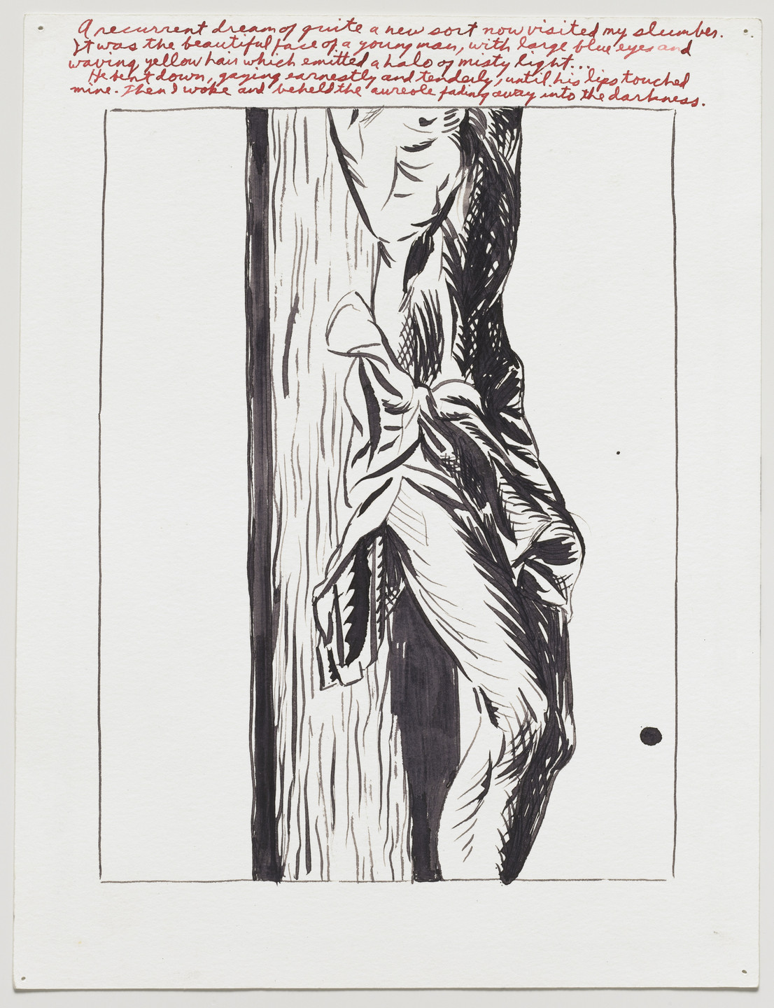 Raymond Pettibon. No Title (A recurrent dream...). 1992