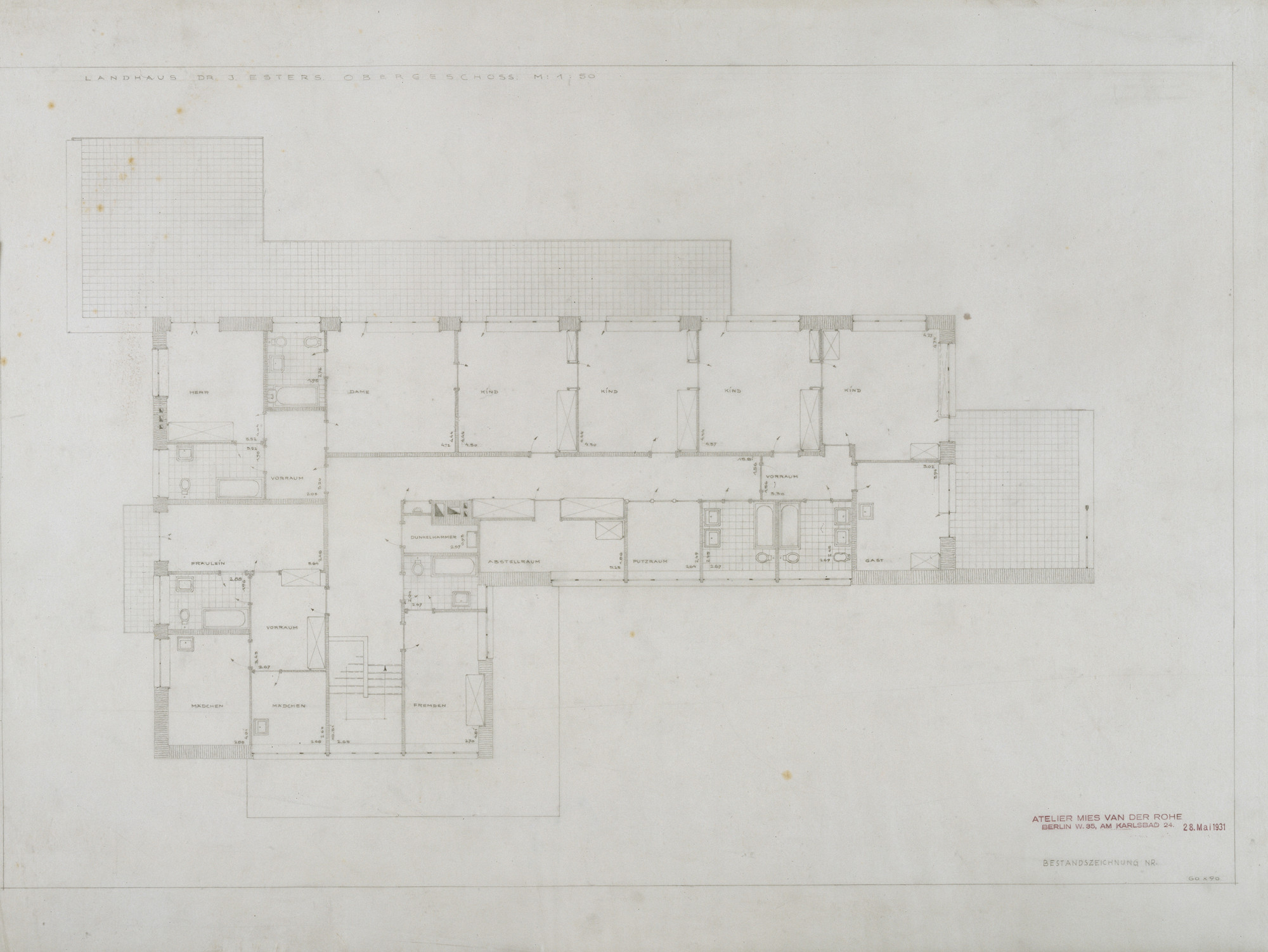 Ludwig Mies Van Der Rohe Josef Esters House Krefeld Germany