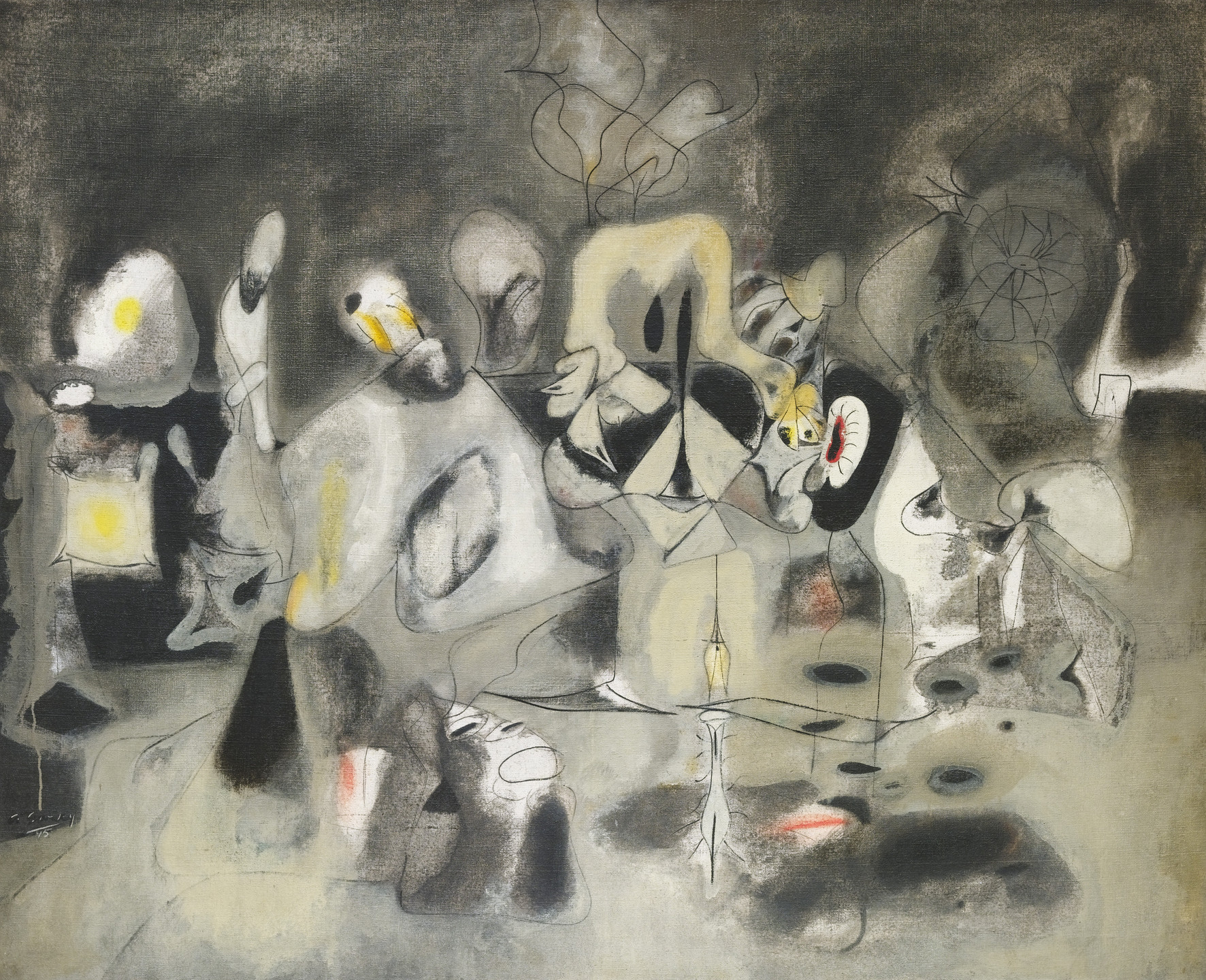 Arshile Gorky. Diary of a Seducer. 1945