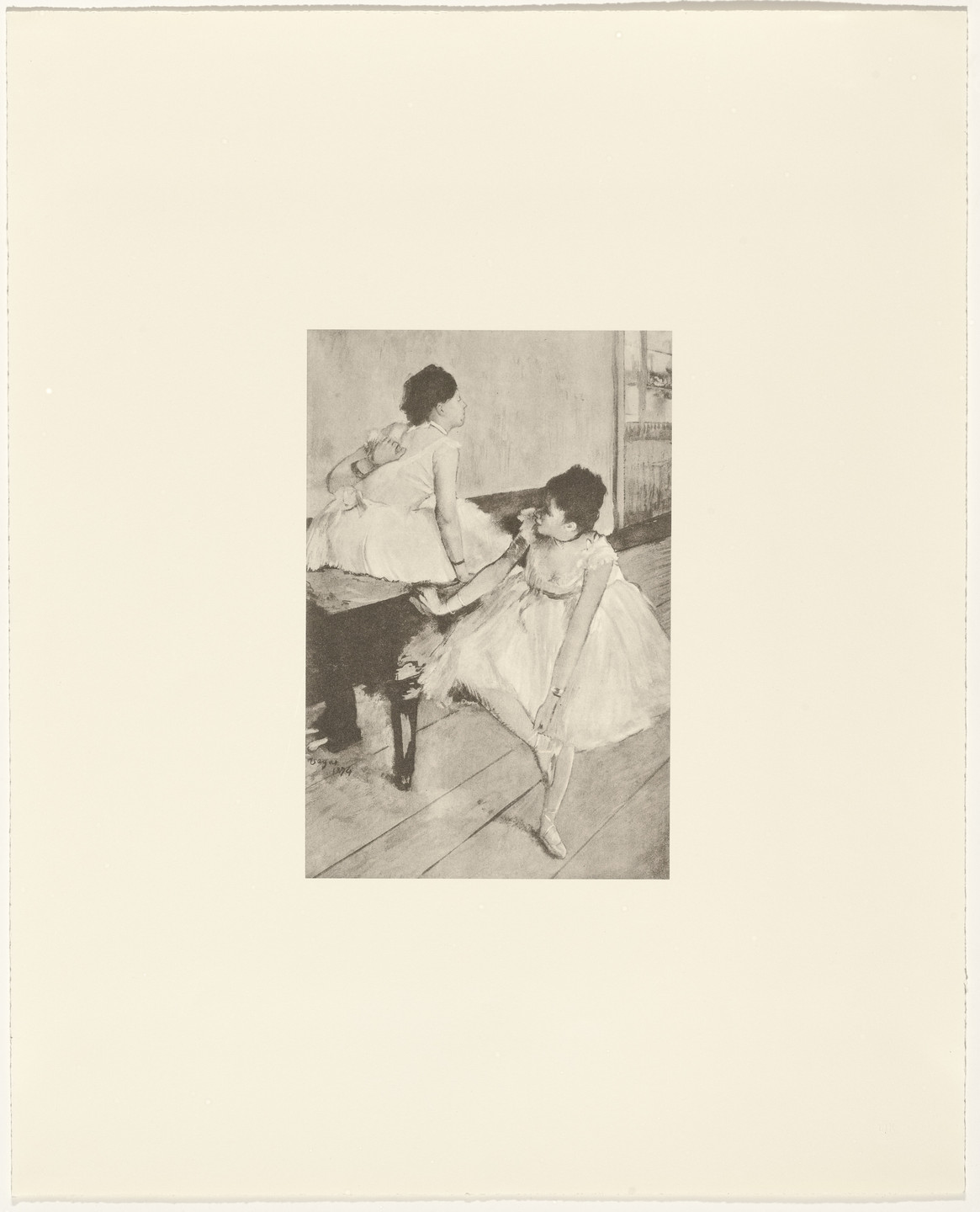 Sherrie Levine. Untitled from After Edgar Degas. 1987