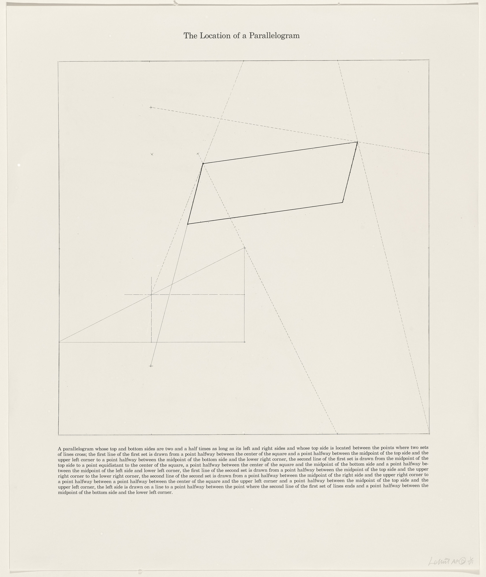 sol lewitt the location