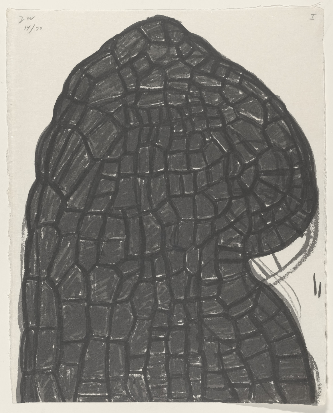 Terry Winters. I from Primitive Segments. 1991