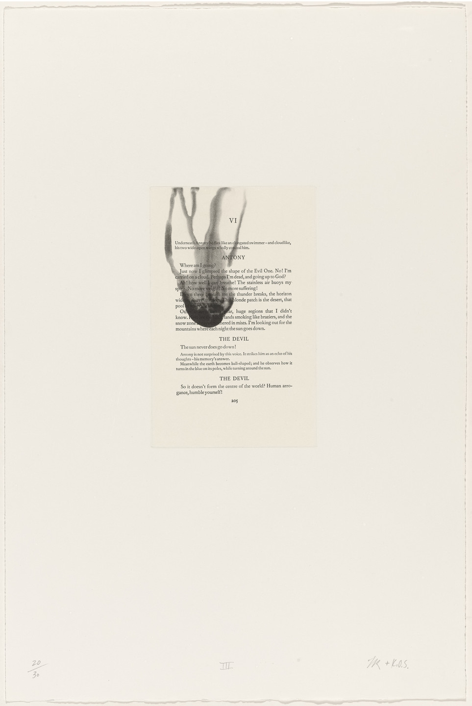 Tim Rollins, K.O.S. (Kids of Survival). _III_from The Temptation of Saint Antony I-XIV. 1989
