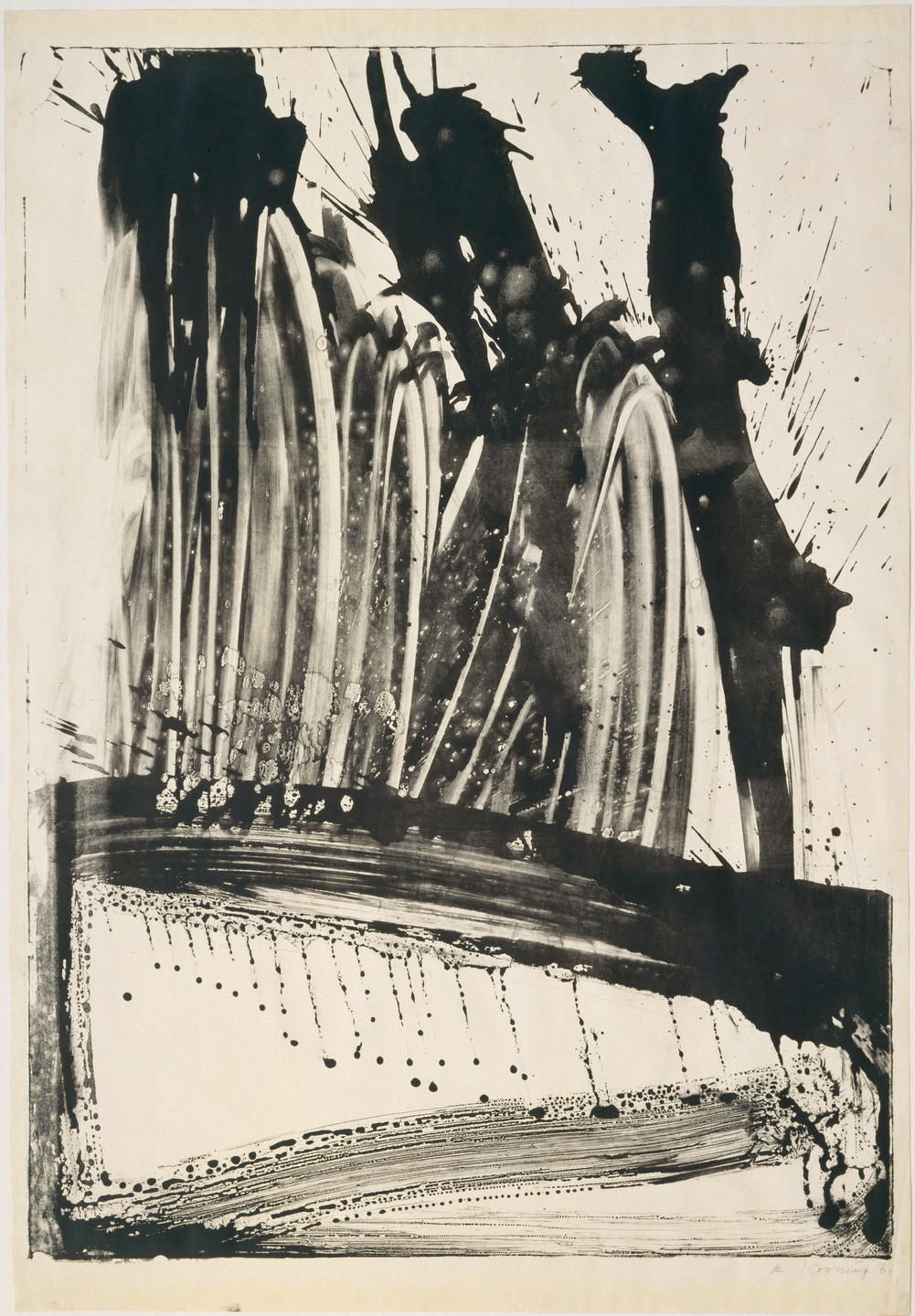 Willem de Kooning. Litho # 2 (Waves # 2). 1960
