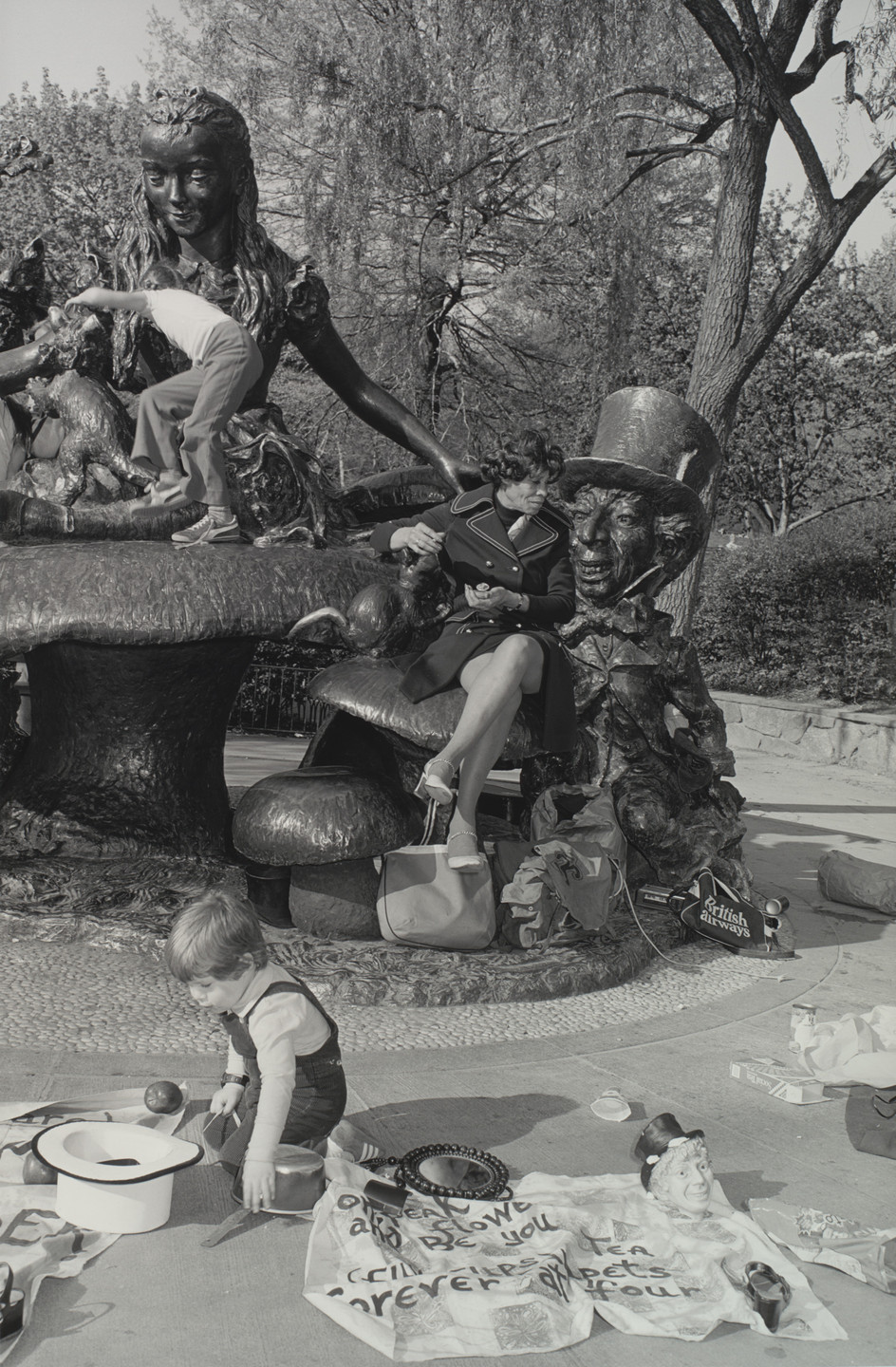 Tod Papageorge. Alice in Wonderland. 1978
