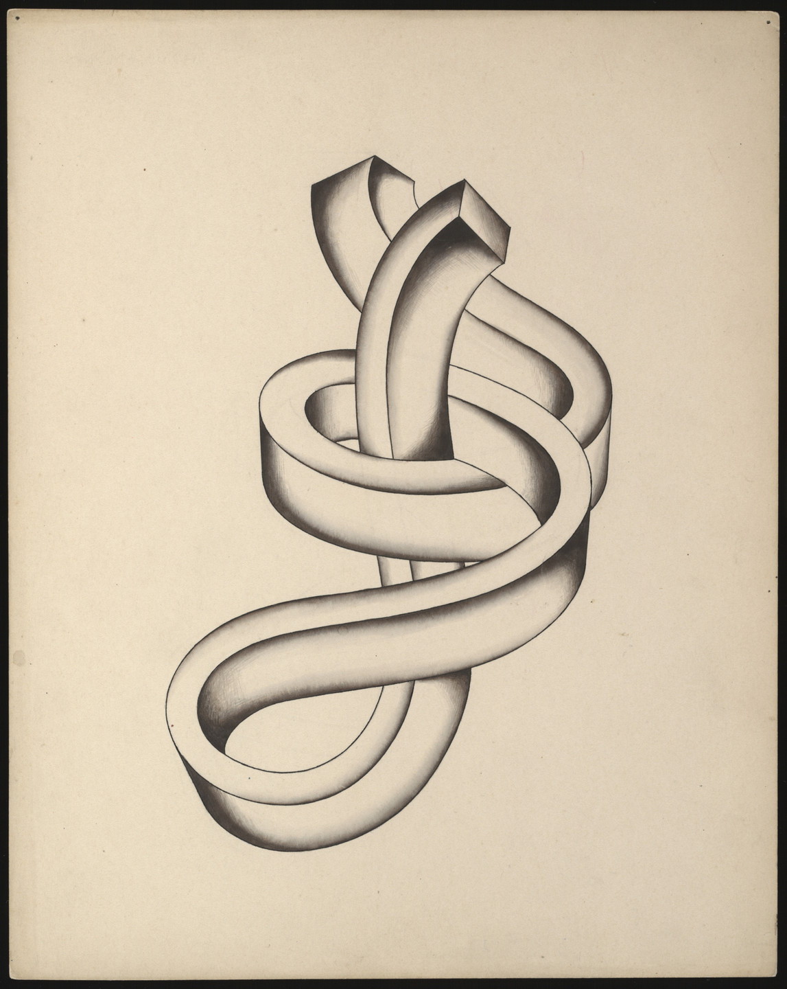 Iakov Chernikhov. Dimensional Curve Interlace. 1928–30