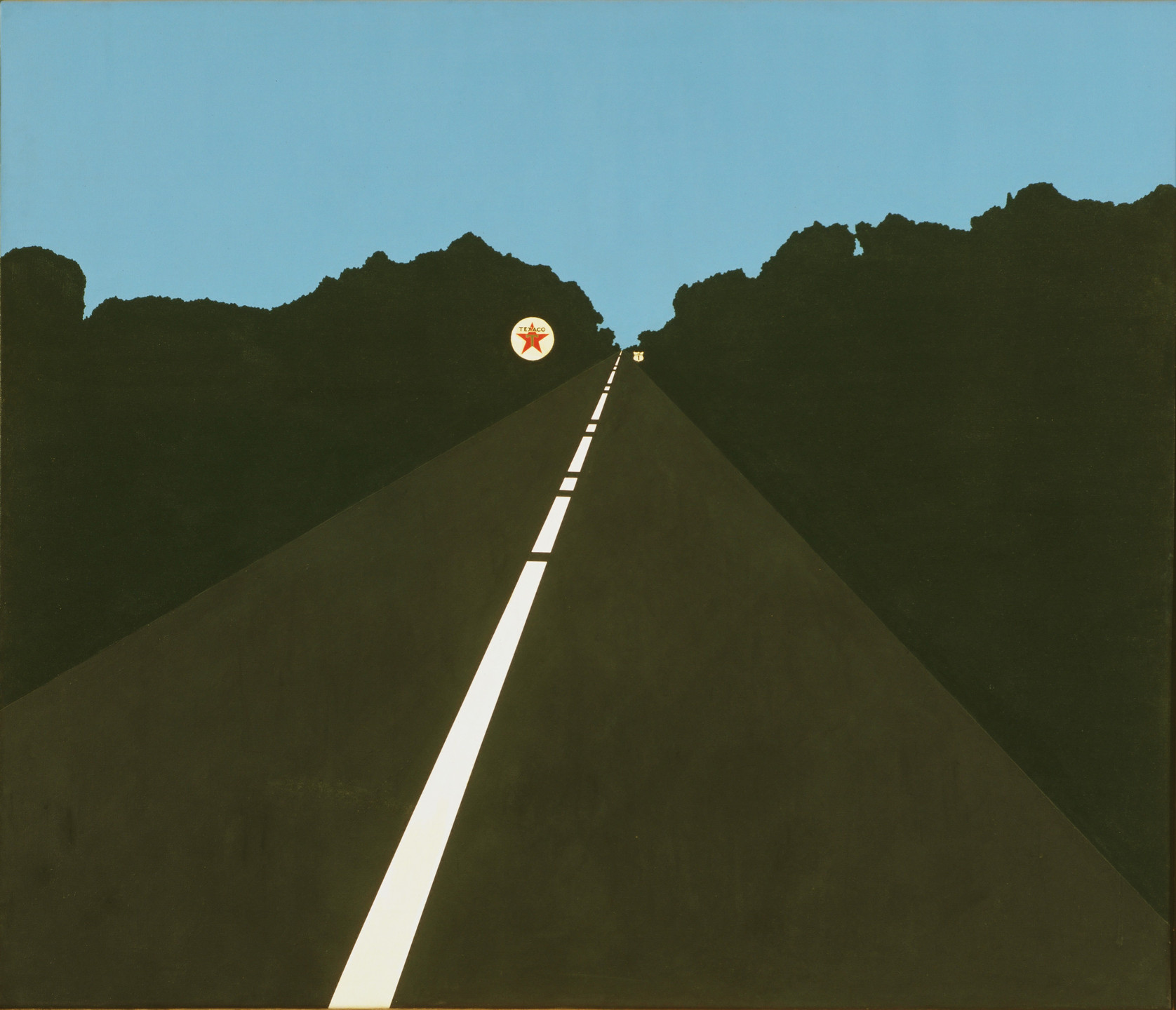 Allan D&#39;Arcangelo. U.S. Highway 1, Number 5. 1962