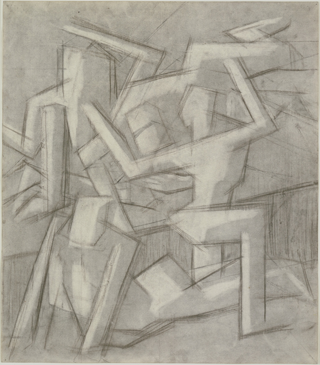 David Bomberg. Study for In the Hold. (1913)