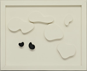 Constellation with Five White and Two Black Forms: Variation 2