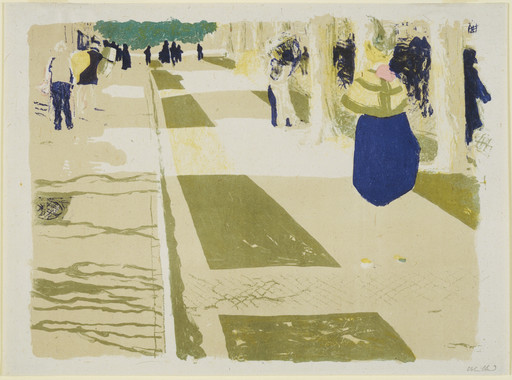 Édouard Vuillard. The Avenue (L'Avenue) from Landscapes and Interiors (Paysages et intérieurs). 1899