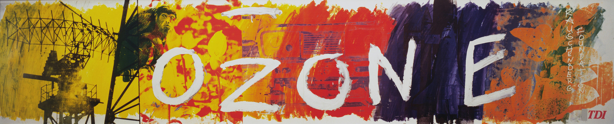 Robert Rauschenberg. Ozone. 1991