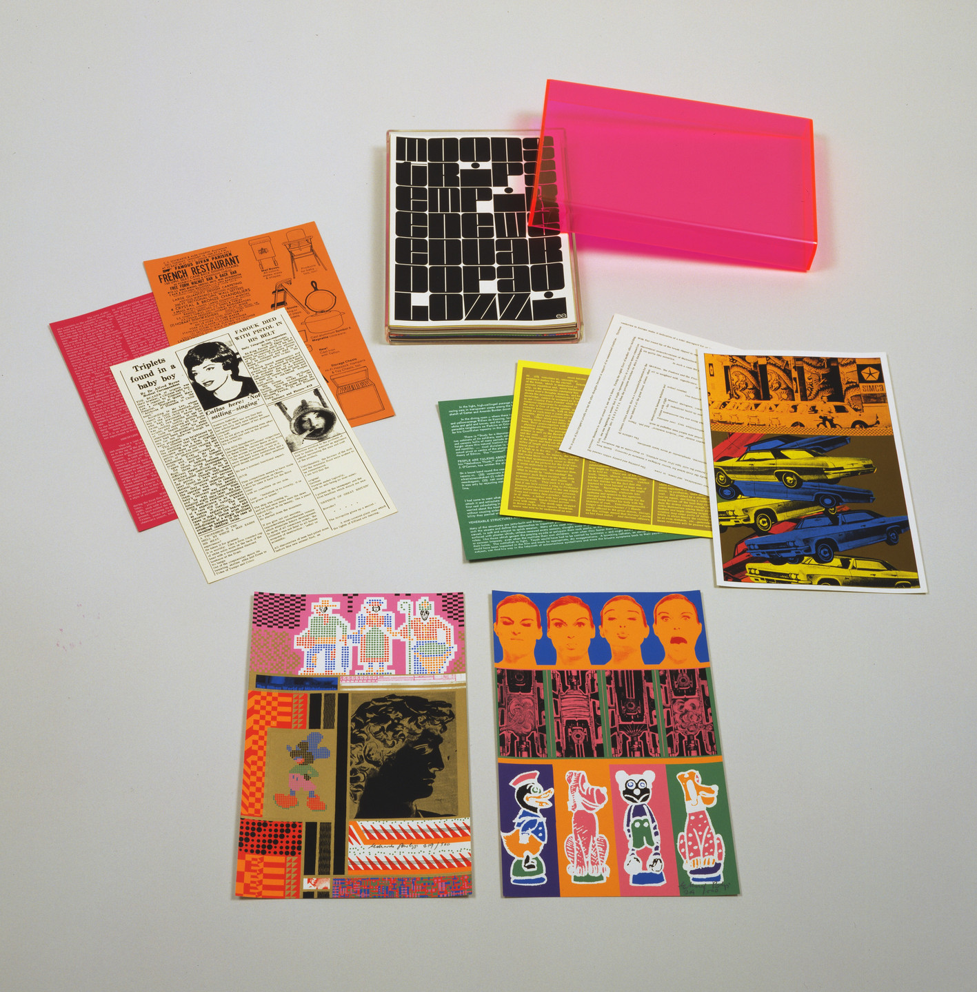 Eduardo Paolozzi. Moonstrips Empire News. 1967