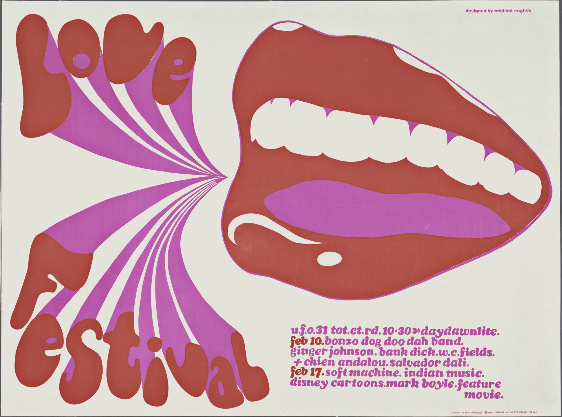 Michael English. Love Festival. 1967