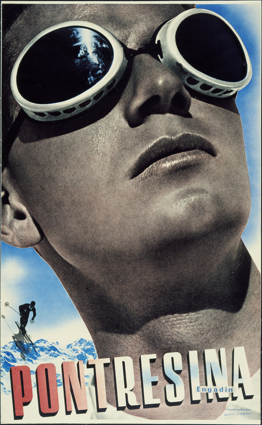 Herbert Matter. Pontresina Engadin. 1935