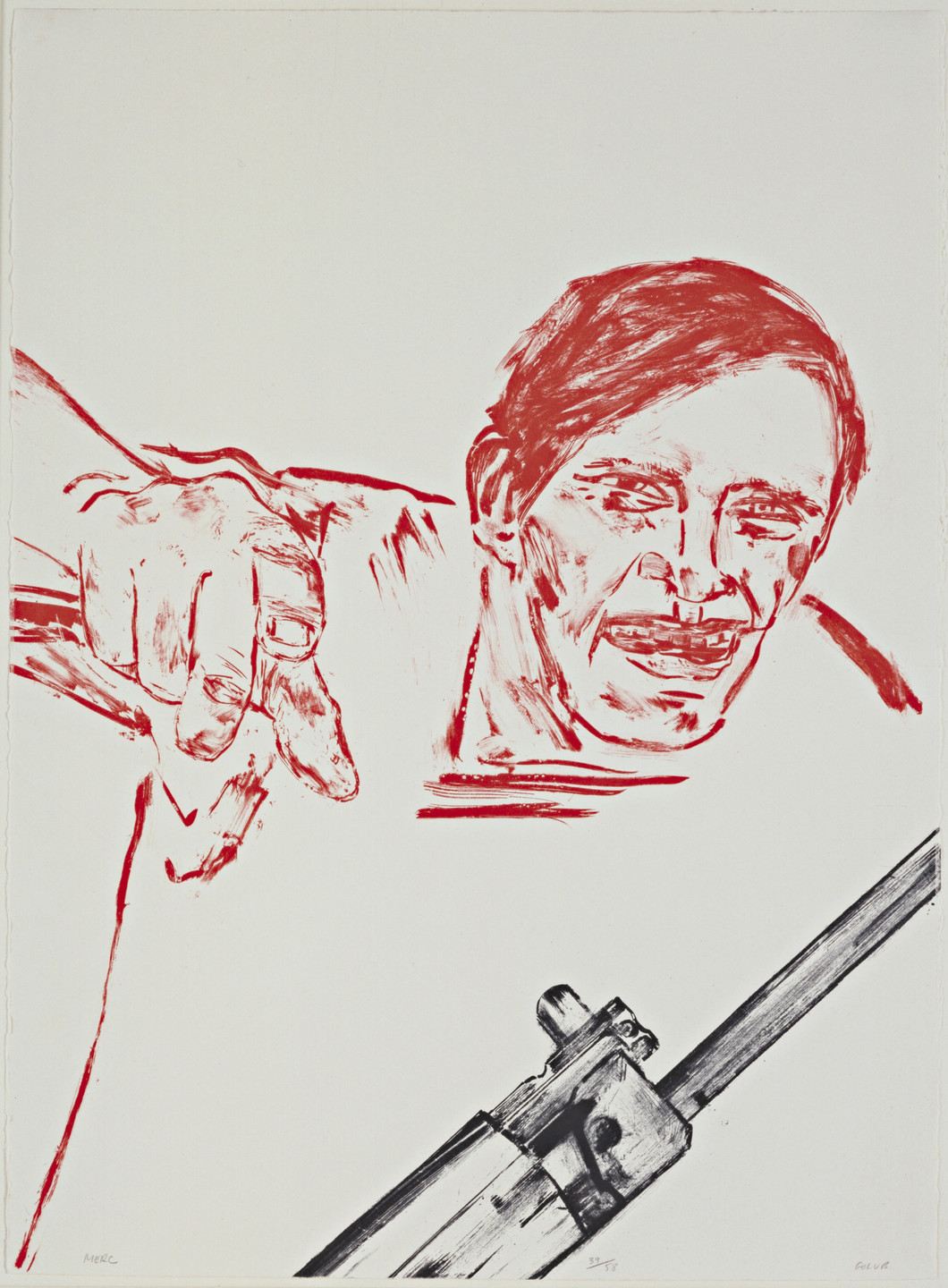 Leon Golub. Merc. 1984
