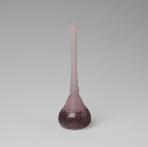 Daum Frères, Nancy, France. Bud Vase. c. 1910
