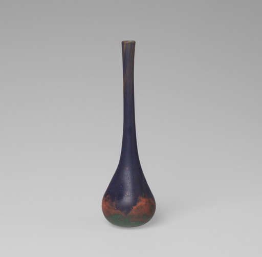 Daum Frères, Nancy, France. Bud Vase. c. 1910