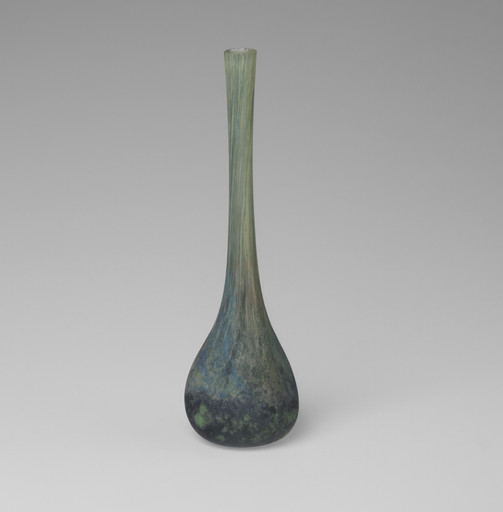 Daum Frères, Nancy, France. Bud Vase. c. 1910