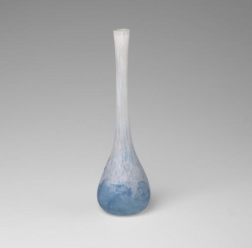 Daum Frères, Nancy, France. Bud Vase. c. 1910