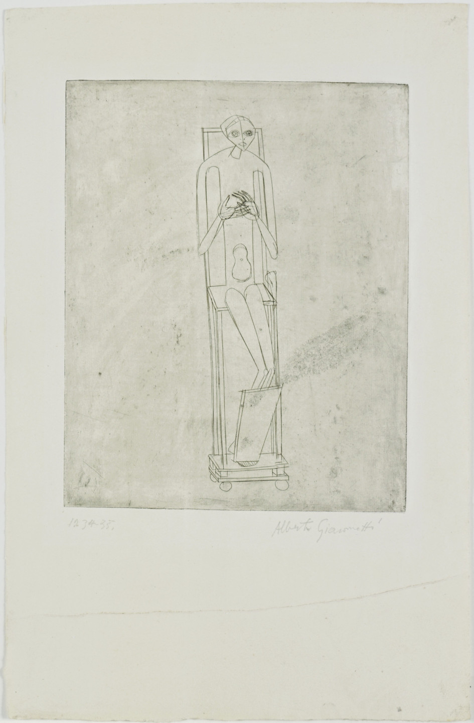 Alberto Giacometti. Hands Holding a Void. 1934