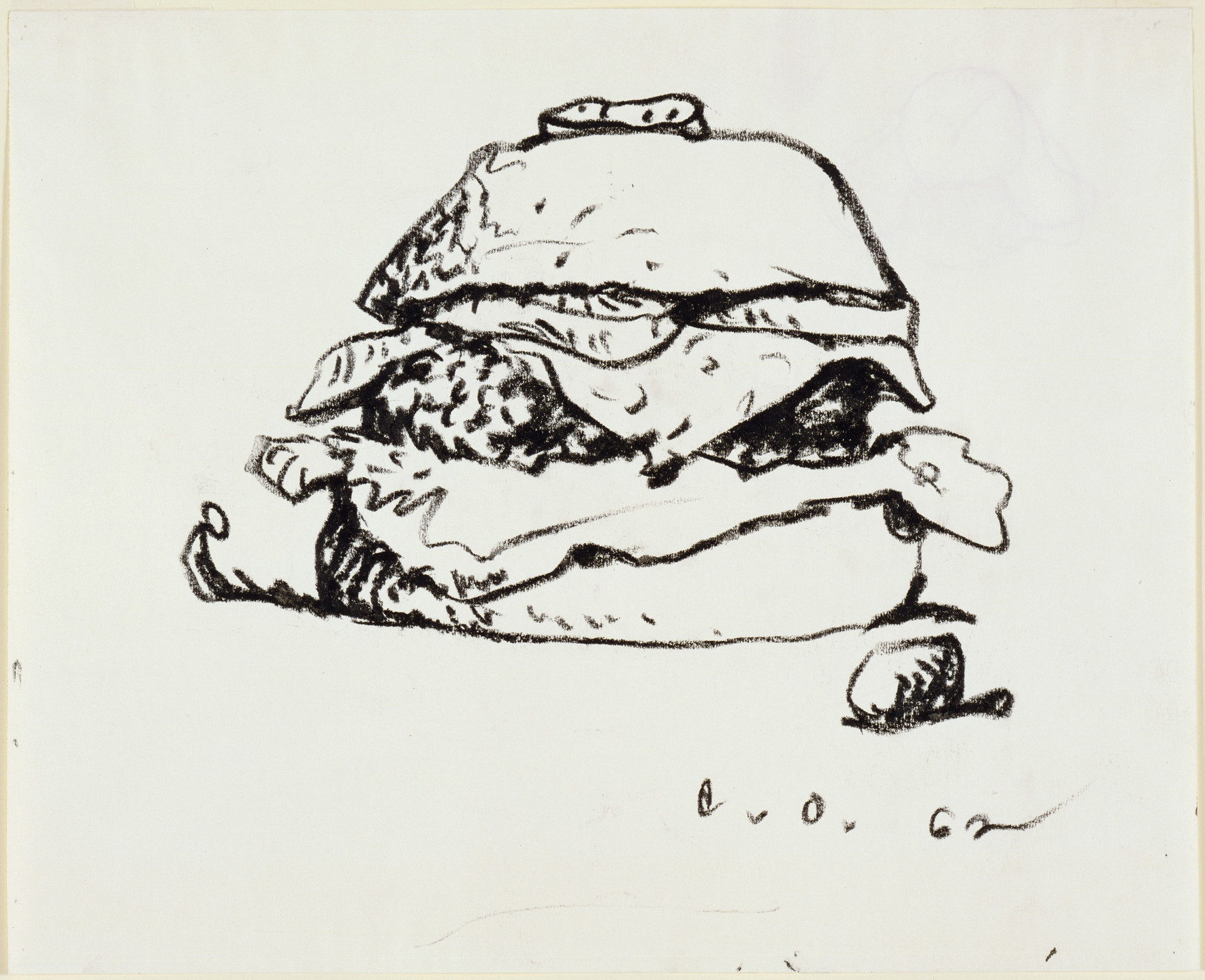 Claes Oldenburg. Hamburger. 1962
