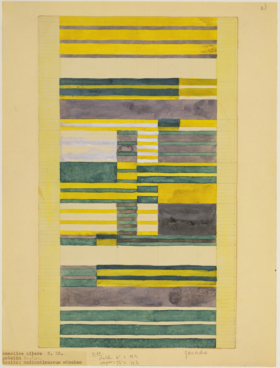 Anni Albers. Design for Wall Hanging. 1925