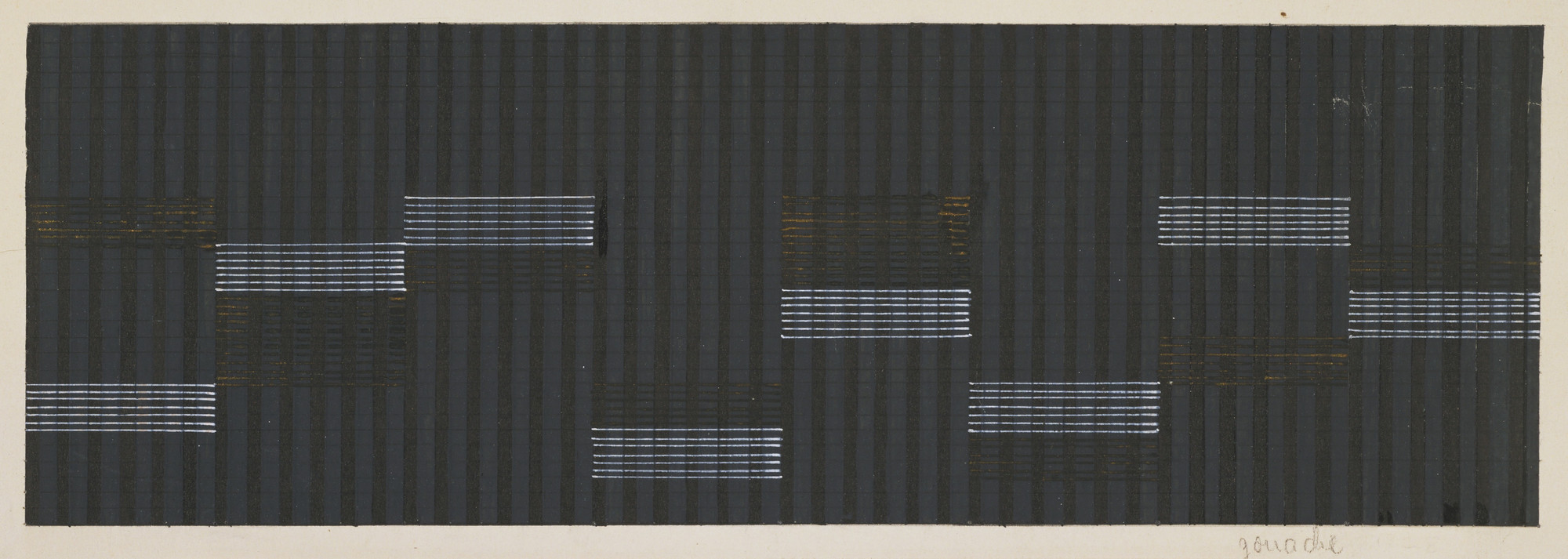 Anni Albers Design For Theater Curtain Oppeln 1928 Moma