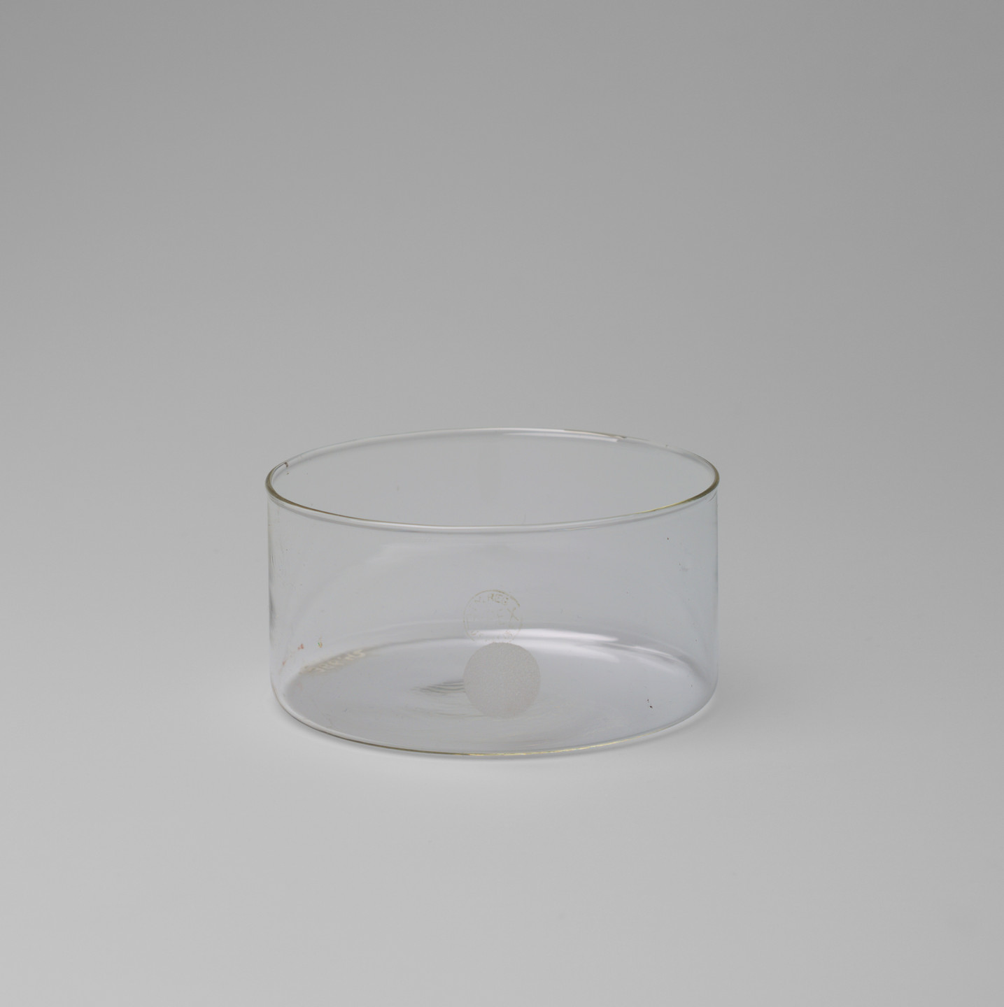 Corning Glass Works, Corning, NY. Crystallizing Dish. 1930-1940