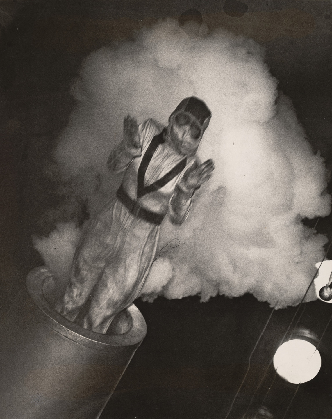 Weegee (Arthur Fellig). Woman Shot from Cannon, New York. 1943