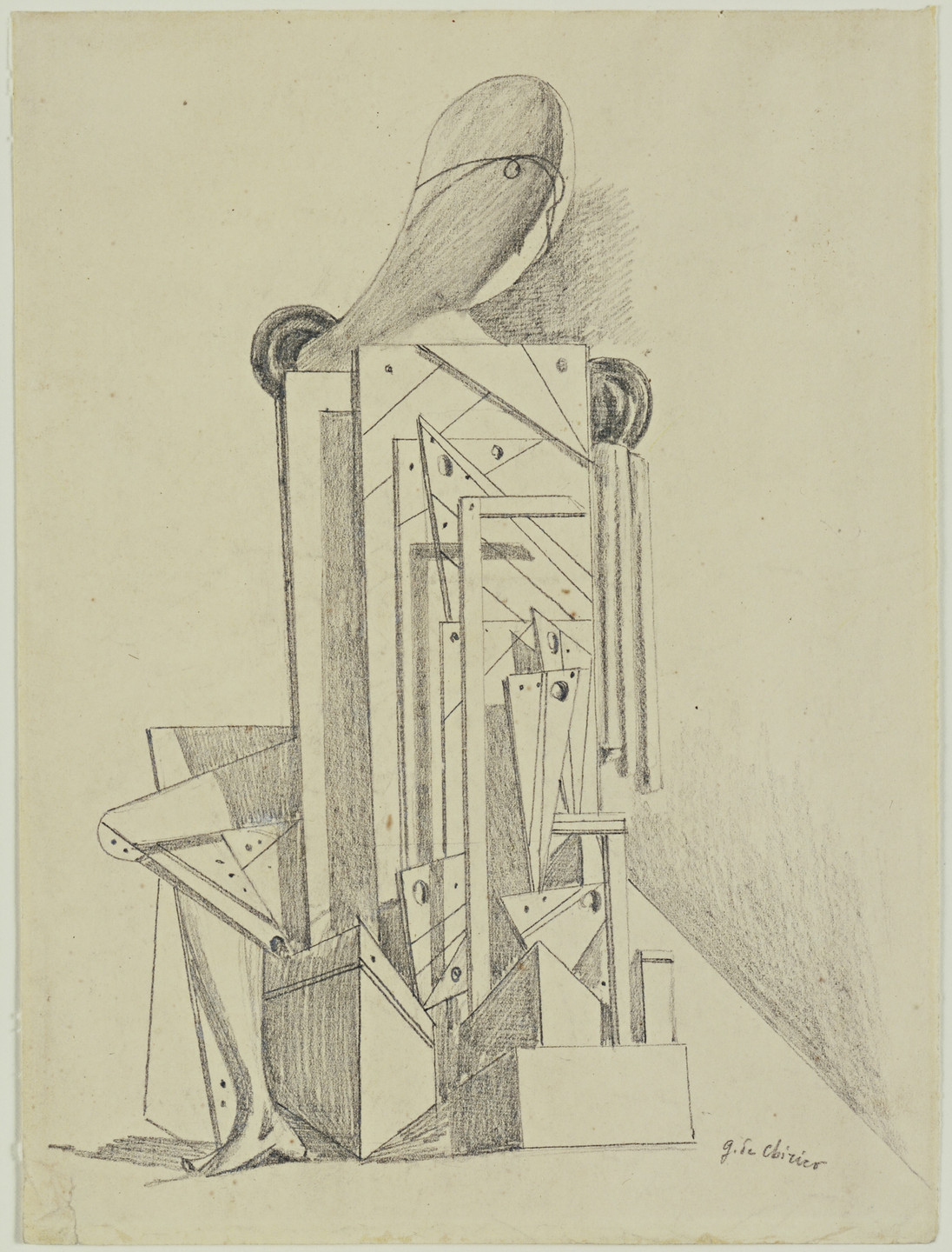 Giorgio de Chirico. The Condottiere. 1917
