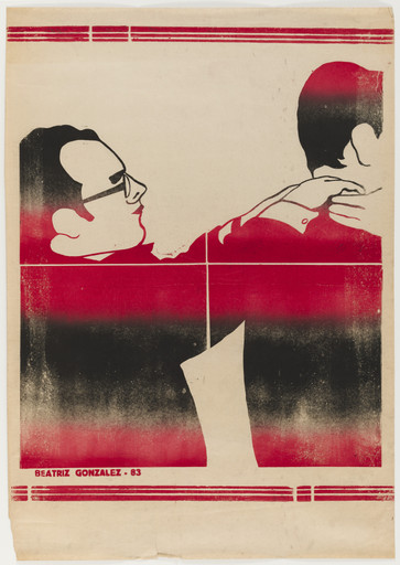 Beatriz González. Zócalo de la comedia. 1983