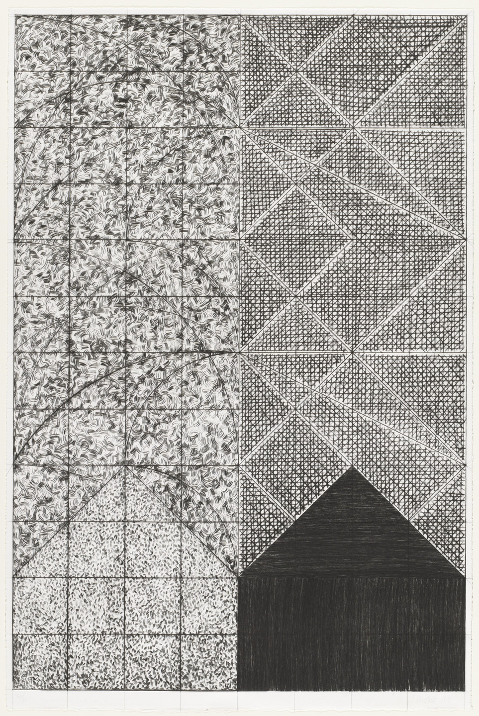 Jennifer Bartlett. Day and Night from an untitled series. 1978