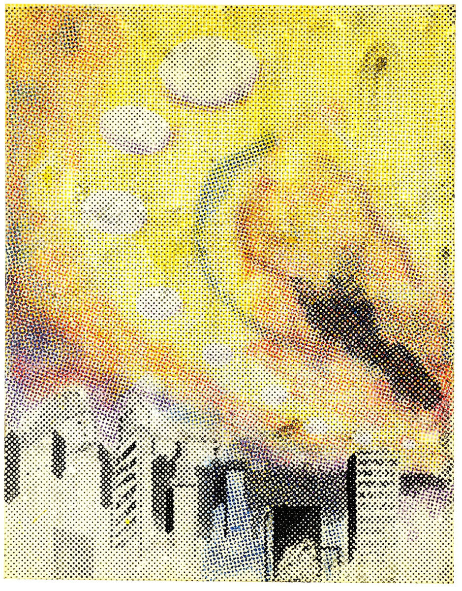 Sigmar Polke. Flying Saucers (Fliegende Untertassen). 1966