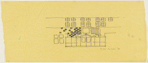 Lewis Thomas Laboratory for Molecular Biology, Princeton University, Princeton, New Jersey, Preliminary study of entrance and elevation