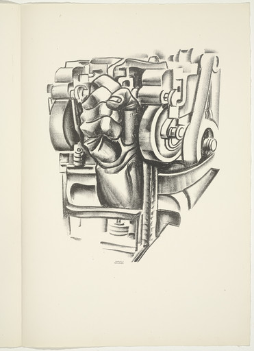 Hugo Gellert. Plate (folio 94) from 'Capital' in Pictures. 1933