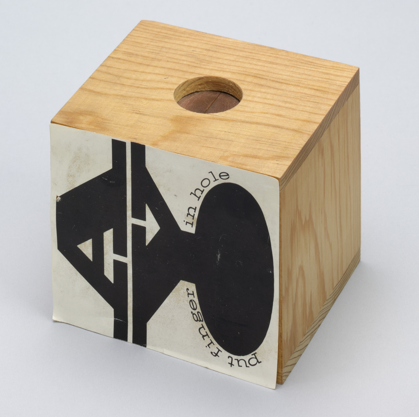 Ay-O. Put Finger in Hole from Fluxkit. 1965