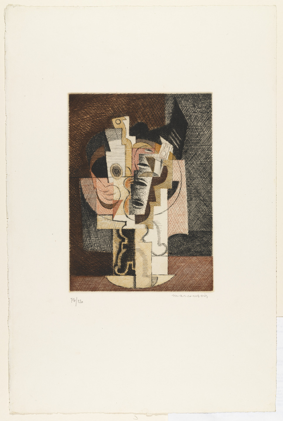 Louis Marcoussis. Composition. (c. 1927)