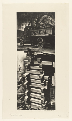 Louis Lozowick. Construction. 1930