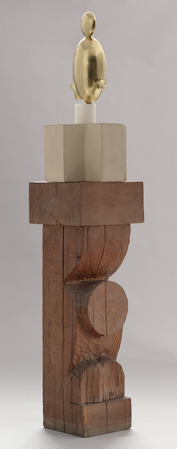 Constantin Brâncuși. Blond Negress II. Paris 1933 (after a marble of 1928)