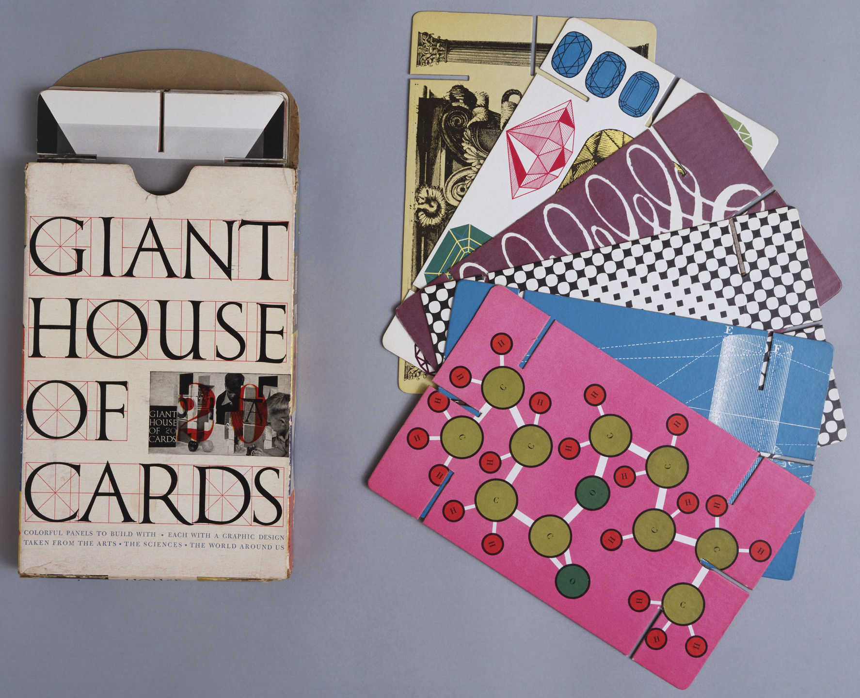 Charles Eames, Ray Eames. House of Cards (giant size). 1954