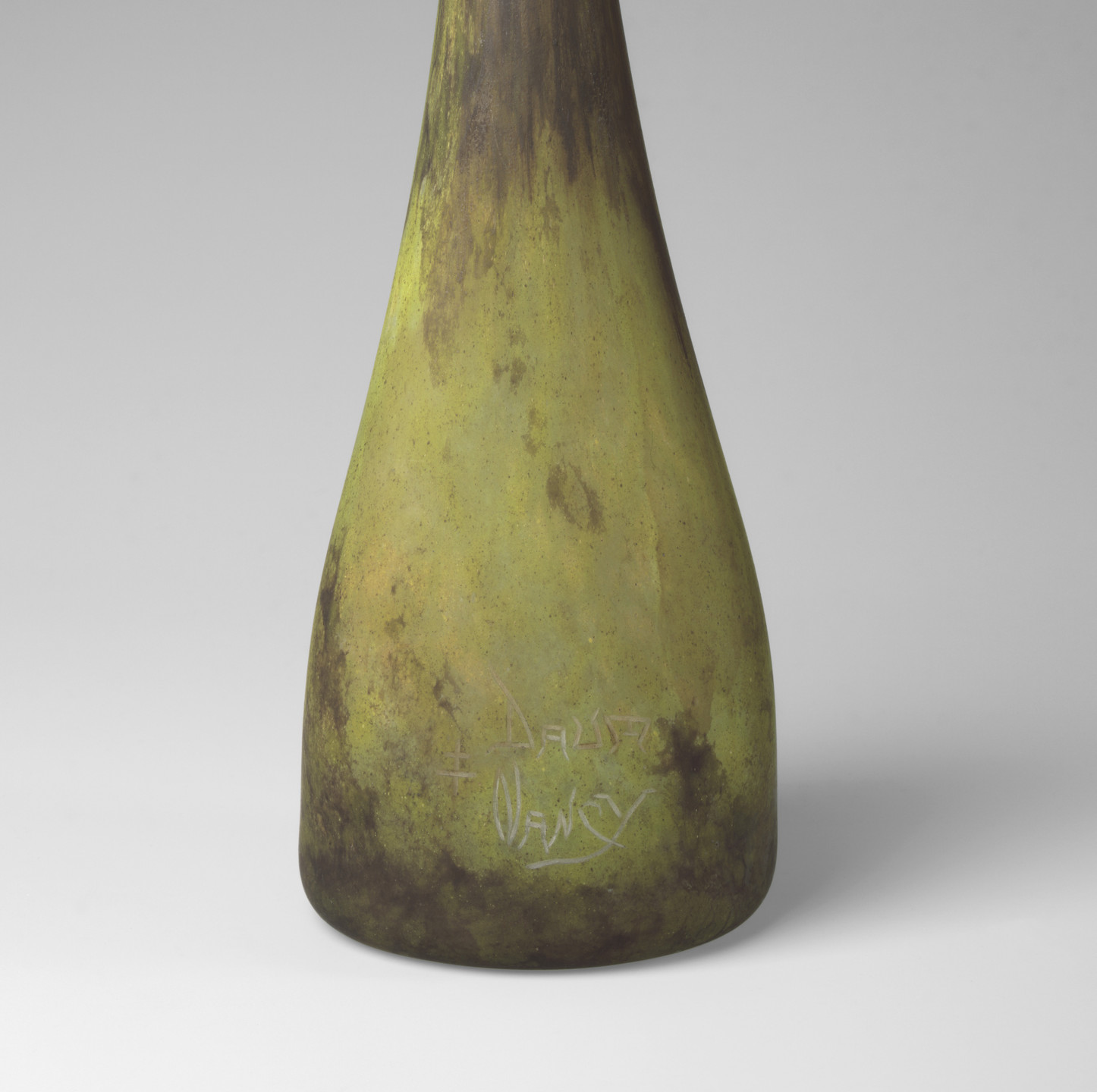 Daum Frères, Nancy, France. Le Parthènon Vase. c. 1900
