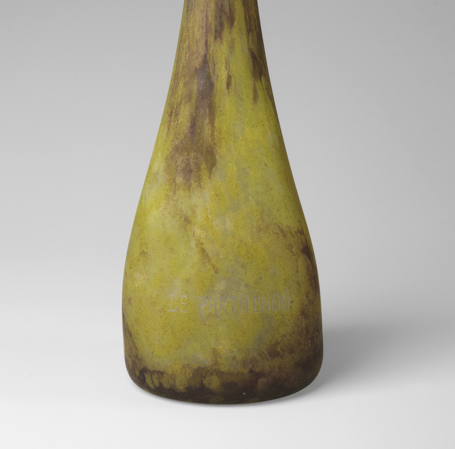Daum Frères, Nancy, France. Le Parthènon Vase. c. 1900